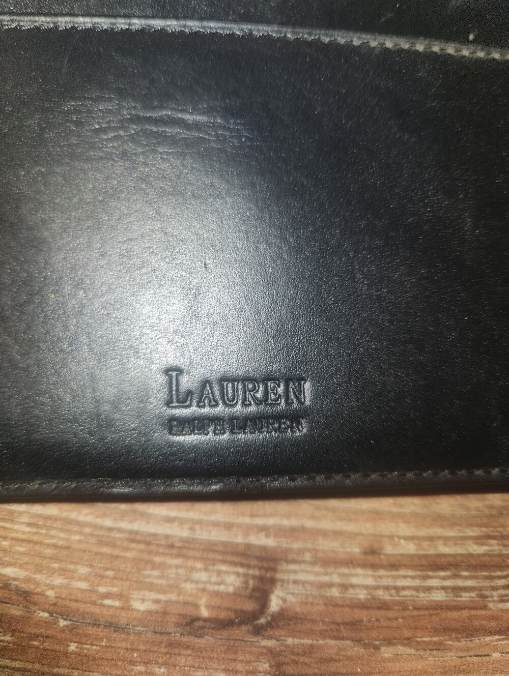 Lauren Houndstooth Foldover Wallet (Some Sign Of Wear View All Pics) - Picture 5 of 8
